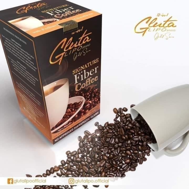 Glutalipo Signature Fiber Coffee (Gold Series) - Shop Essential Skin Care Products online | Natural Organic skin care products | ROSYSKIN ESSENTIALS LLC