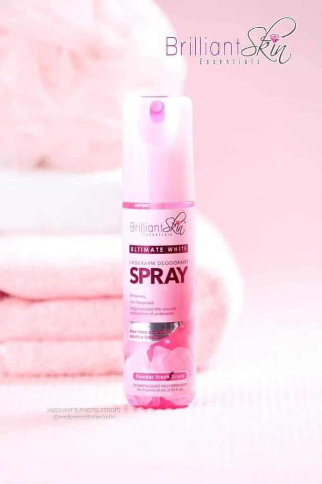 Brilliant Skin Essentials Underarm Deo Spray 50ml - Shop Essential Skin Care Products online | Natural Organic skin care products | ROSYSKIN ESSENTIALS LLC