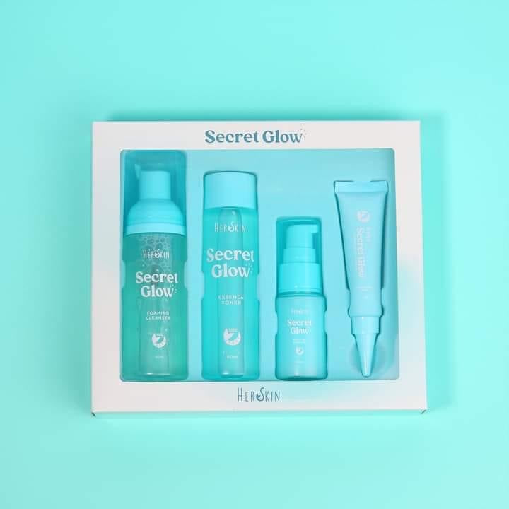 Herskin Secret Glow set - Shop Essential Skin Care Products online | Natural Organic skin care products | ROSYSKIN ESSENTIALS LLC