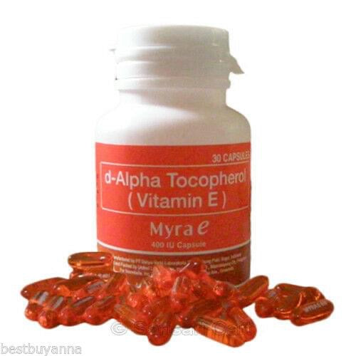 Myra E 400 iu capsul - Shop Essential Skin Care Products online | Natural Organic skin care products | ROSYSKIN ESSENTIALS LLC