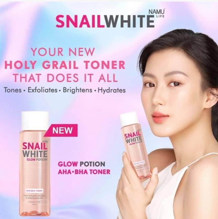 NAMU WHITE GLOW POTION AHA•BHA TONER 150ml - Shop Essential Skin Care Products online | Natural Organic skin care products | ROSYSKIN ESSENTIALS LLC