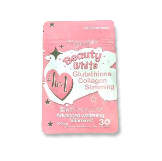 You glow babe Beauty White - Glutathione Collagen Slimming 30Caps