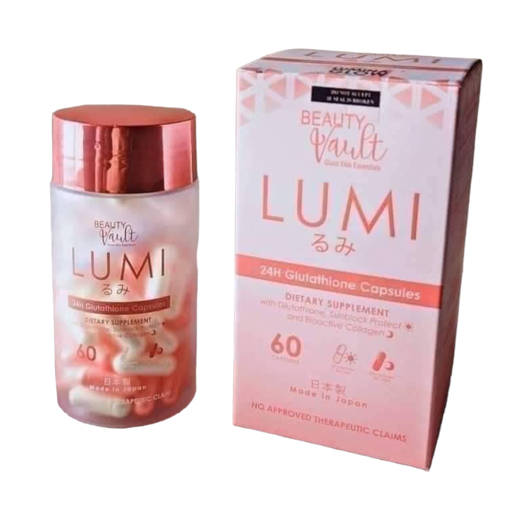 Beauty Vault LUMI 24H Glutathione Capsule – ROSYSKIN