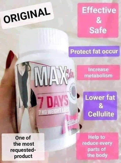 Max 7Days Weight Loss - Shop Essential Skin Care Products online | Natural Organic skin care products | ROSYSKIN ESSENTIALS LLC