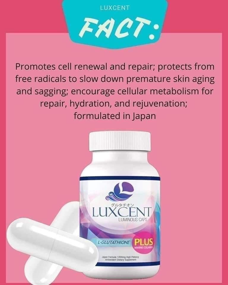 luxcent Glutathione - Shop Essential Skin Care Products online | Natural Organic skin care products | ROSYSKIN ESSENTIALS LLC