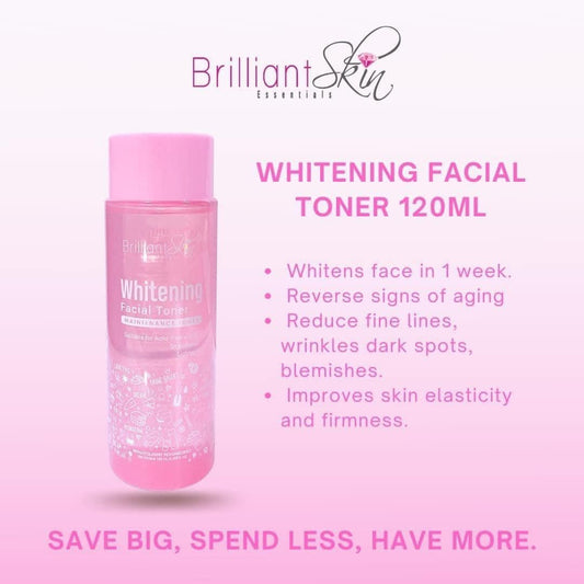 Brilliant Skin Essentials~ Whitening Facial Toner  120ml - Shop Essential Skin Care Products online | Natural Organic skin care products | ROSYSKIN ESSENTIALS LLC