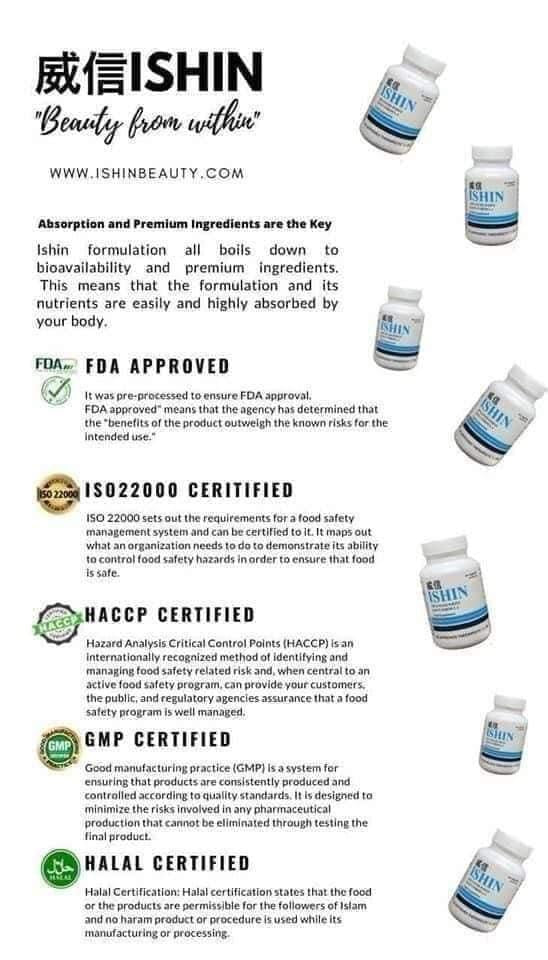 ISHIN GLUTATHIONE  ADVANCED WHITE JAPAN FORMULA 60CAPS/BTL - Shop Essential Skin Care Products online | Natural Organic skin care products | ROSYSKIN ESSENTIALS LLC