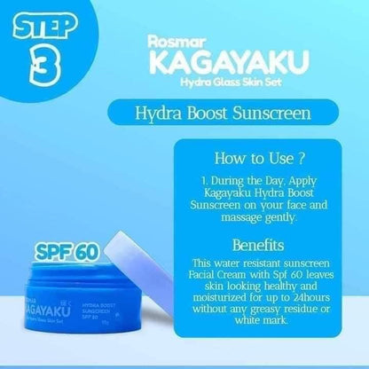 Rosmar kagayaku- glass Skin Set (For Maintenance)