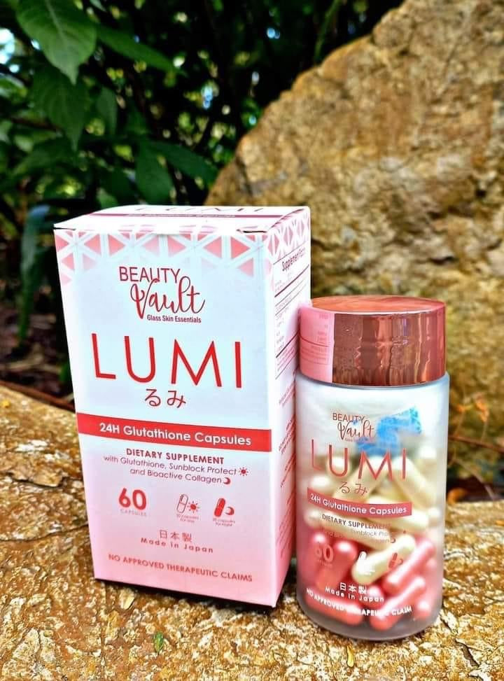 Beauty Vault LUMI 24H Glutathione Capsule - Shop Essential Skin Care Products online | Natural Organic skin care products | ROSYSKIN ESSENTIALS LLC