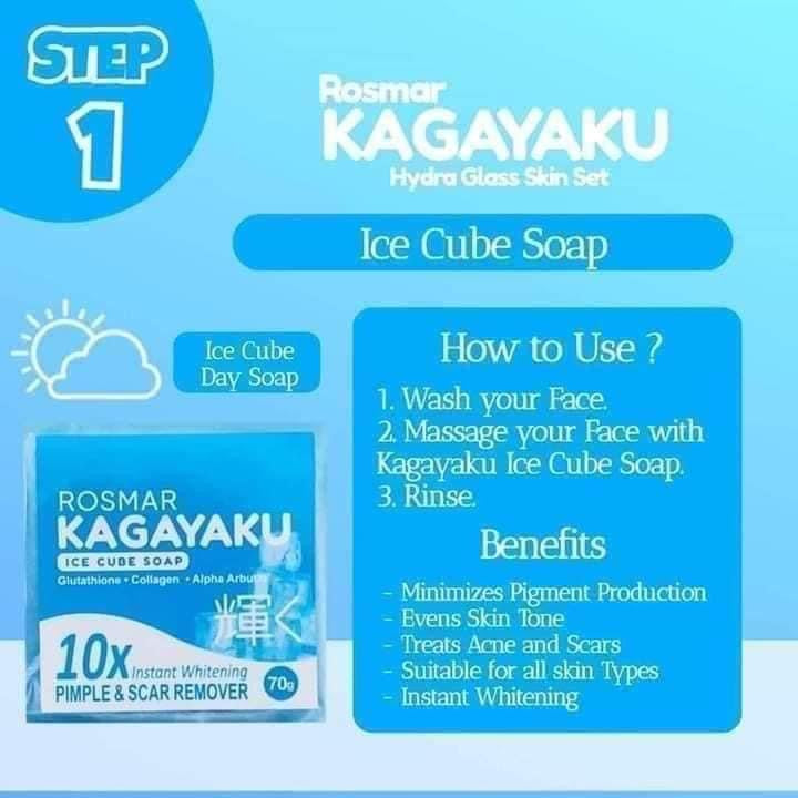 Rosmar kagayaku- glass Skin Set (For Maintenance)