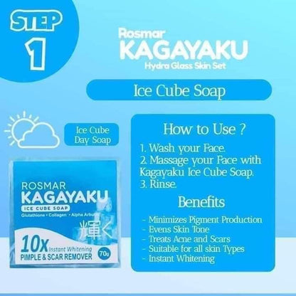Rosmar kagayaku- glass Skin Set (For Maintenance)
