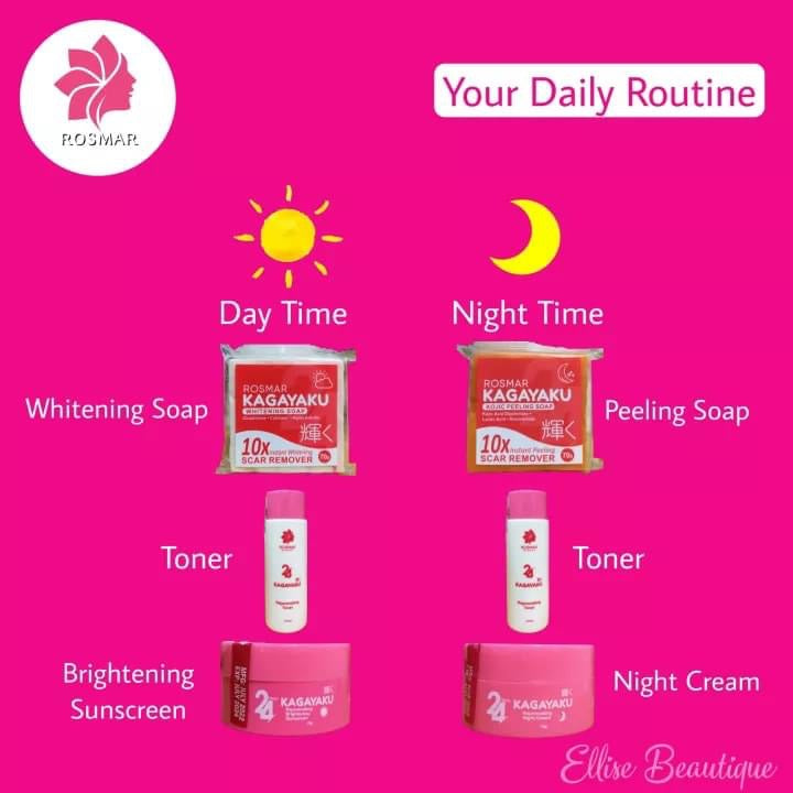 Rosmar Kagayaku - 24HRS Rejuvenating Facial kit