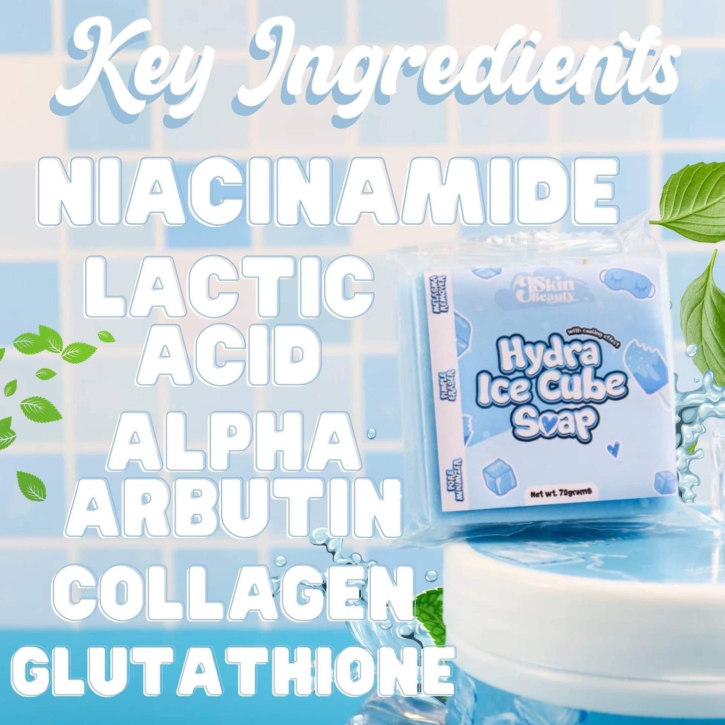 Jskin - Hydra Ice Cube Soap 70g