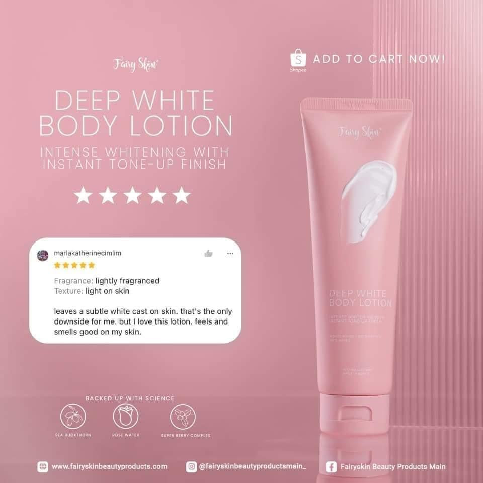 Fairy Skin - Deep White Body Lotion 100ml