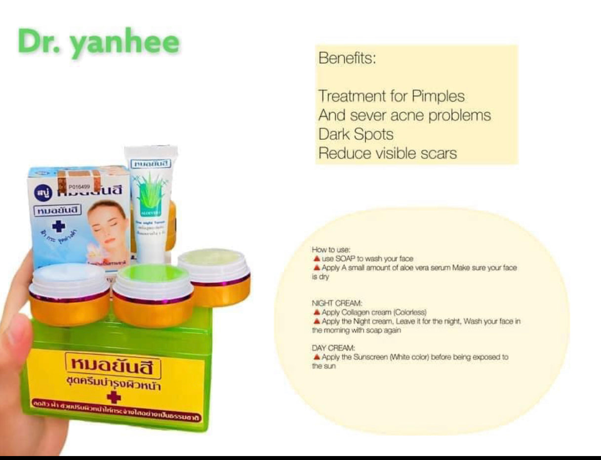 Dr. Yahnee Green Set - Shop Essential Skin Care Products online | Natural Organic skin care products | ROSYSKIN ESSENTIALS LLC
