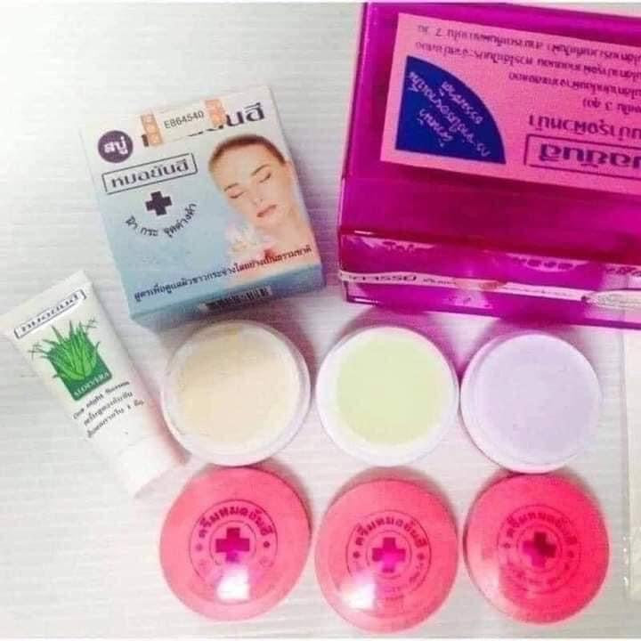 Dr Yanhee Cream set (Purple set) Formula Grapes + Glutathione (Anti-Aging & Wrinkle) - Shop Essential Skin Care Products online | Natural Organic skin care products | ROSYSKIN ESSENTIALS LLC